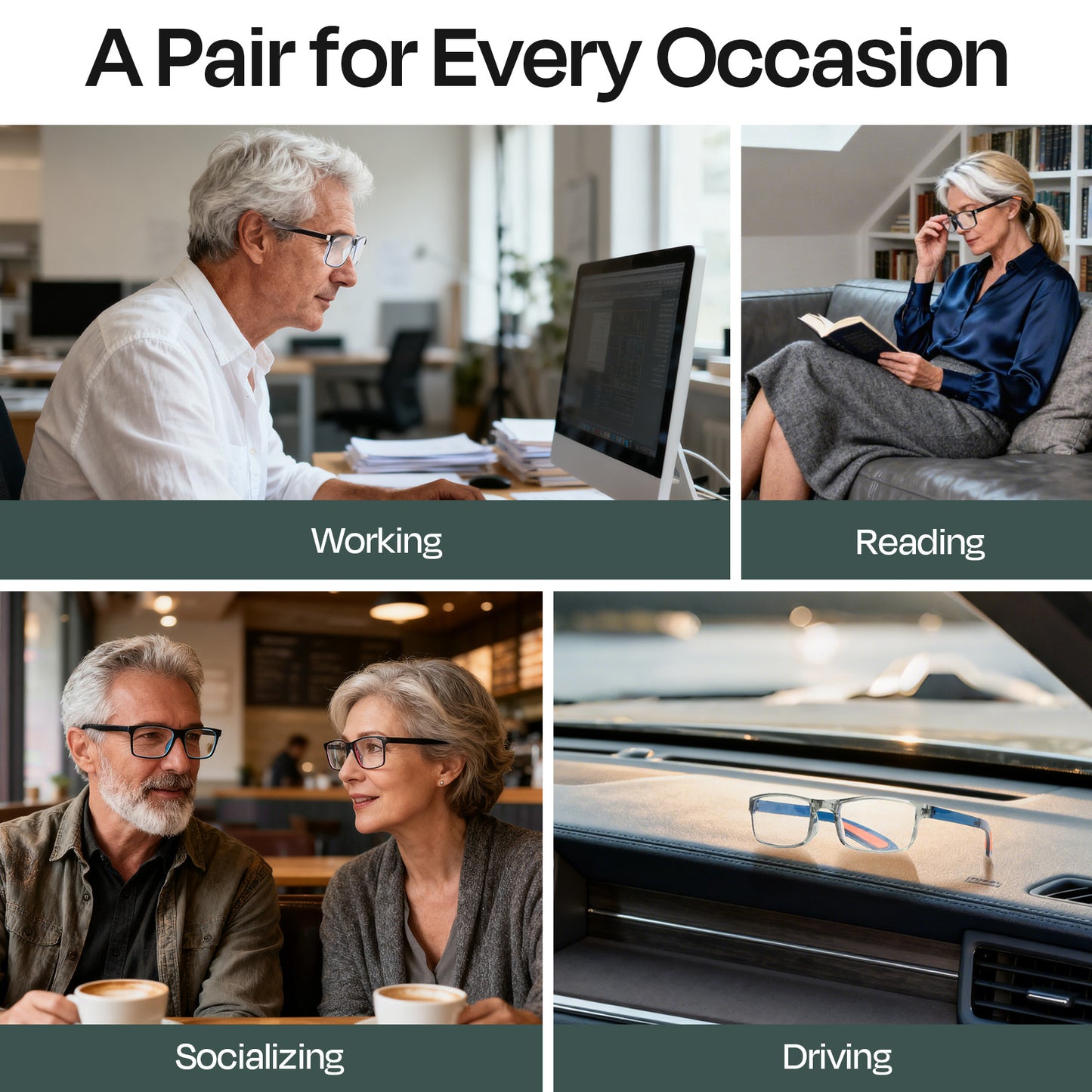 3 Pack Reading Glasses for Men&Women, Eyeglasses,Foldable Fashion Readers Spring Hinge with Pattern Print Eyeglasses, Computer Eye Glasses