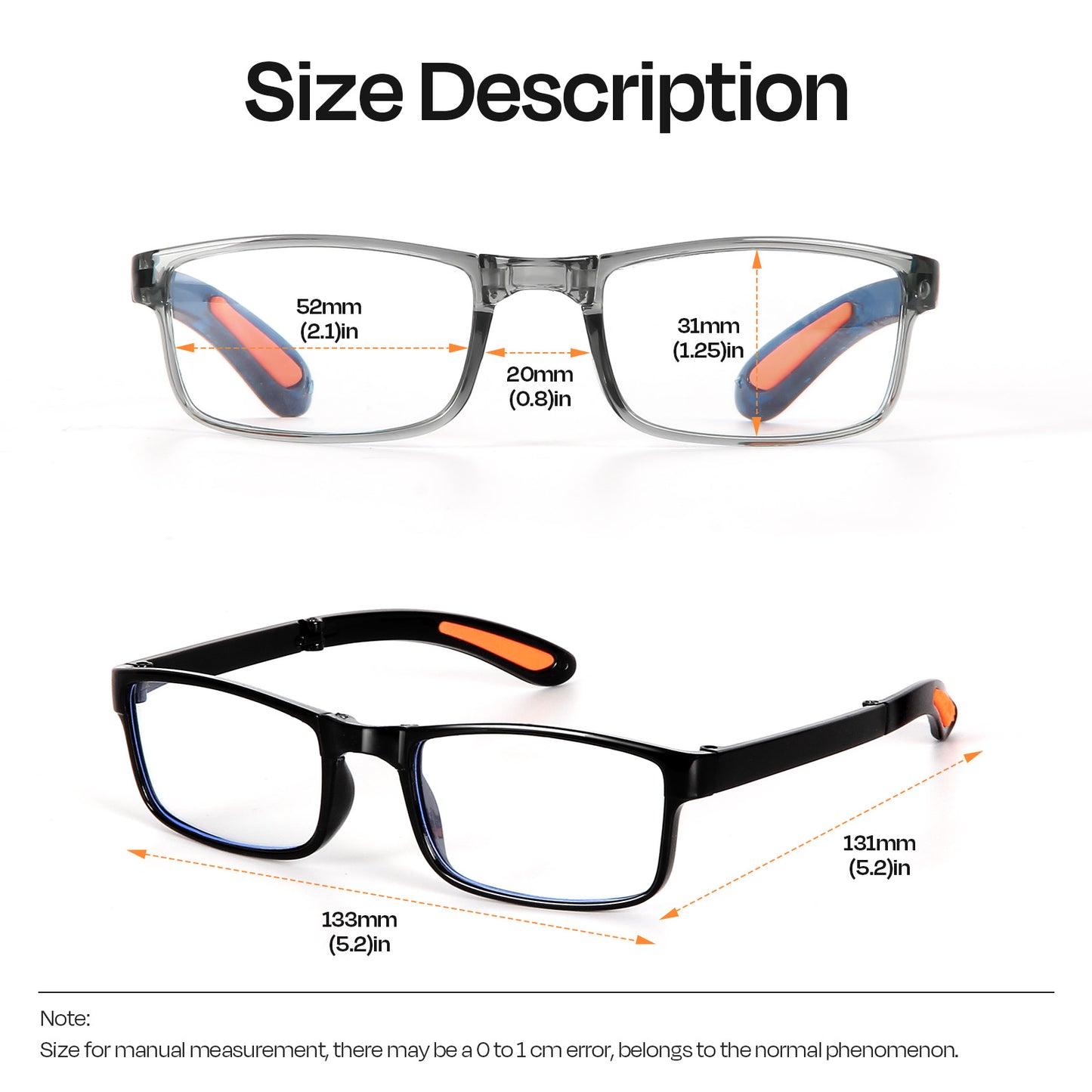 3 Pack Reading Glasses for Men&Women, Eyeglasses,Foldable Fashion Readers Spring Hinge with Pattern Print Eyeglasses, Computer Eye Glasses