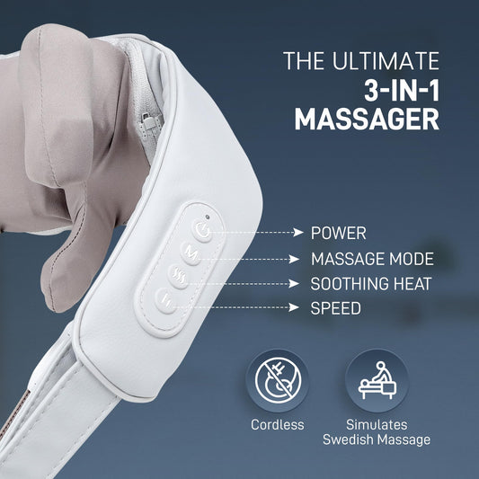 Platinum Cordless Massager - Deep Tissue Massager for Muscle Recovery