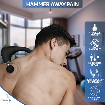 Hammer Full Body Massager - Cordless Percussion Deep Tissue Massager